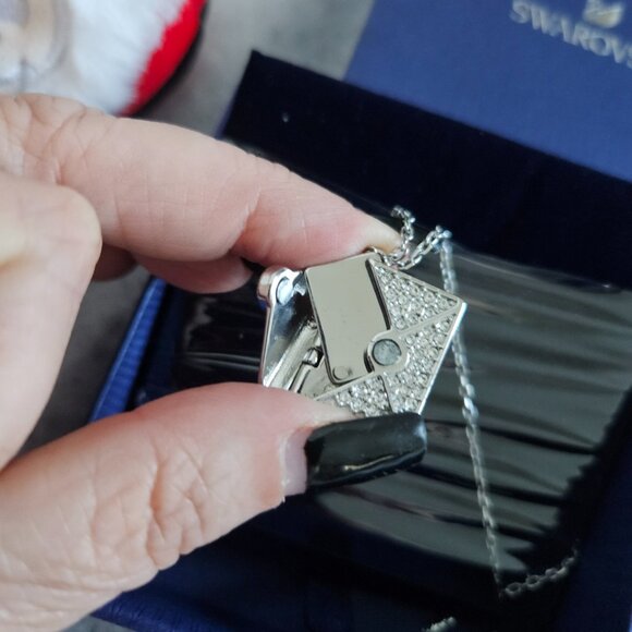 Swarovski Letra Love Letter Necklace - Picture 4 of 5